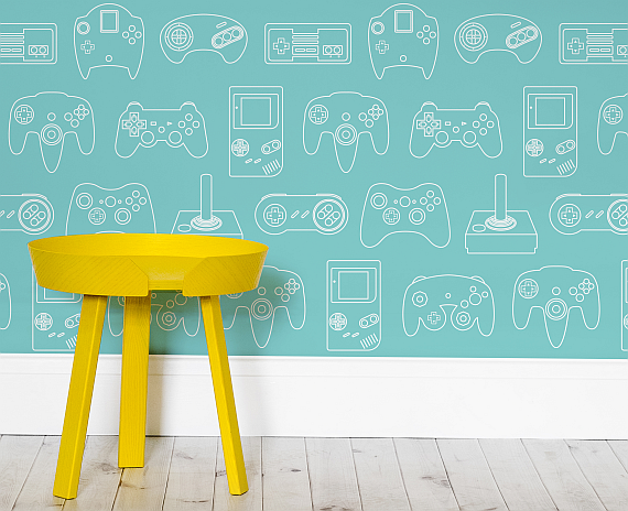 Retro Gaming Wallpaper Murals | AUSRETROGAMER