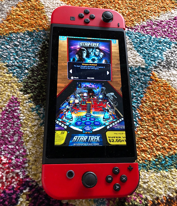 Flipping Cool Stern Pinball Arcade Switch AUSRETROGAMER