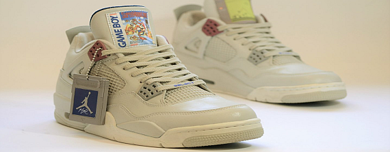 Jordan IV GAME BOY Super Mario Land Edition | AUSRETROGAMER