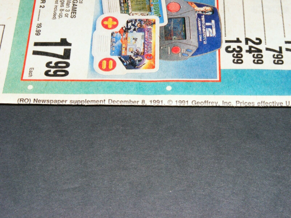 1991 toys r us catalog
