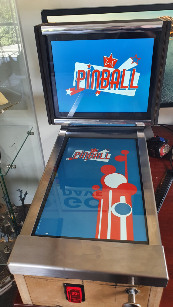 A Cool Mini Virtual Pinball Machine AUSRETROGAMER