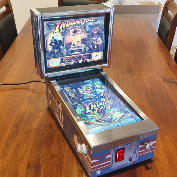 A Cool Mini Virtual Pinball Machine AUSRETROGAMER