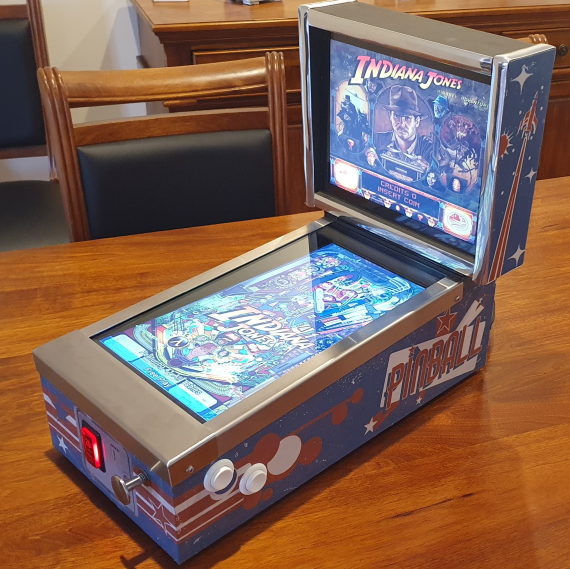 A Cool Mini Virtual Pinball Machine AUSRETROGAMER