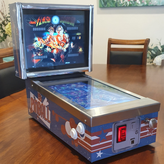 A Cool Mini Virtual Pinball Machine AUSRETROGAMER