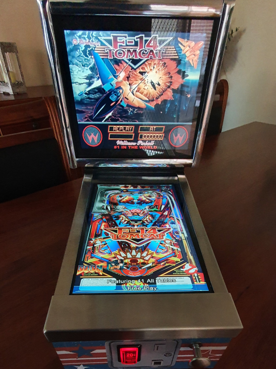 A Cool Mini Virtual Pinball Machine AUSRETROGAMER