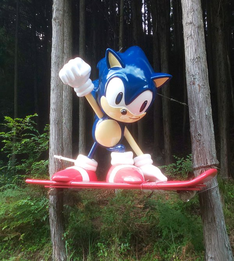 Sonic Statue in Japan is Restored! AUSRETROGAMER