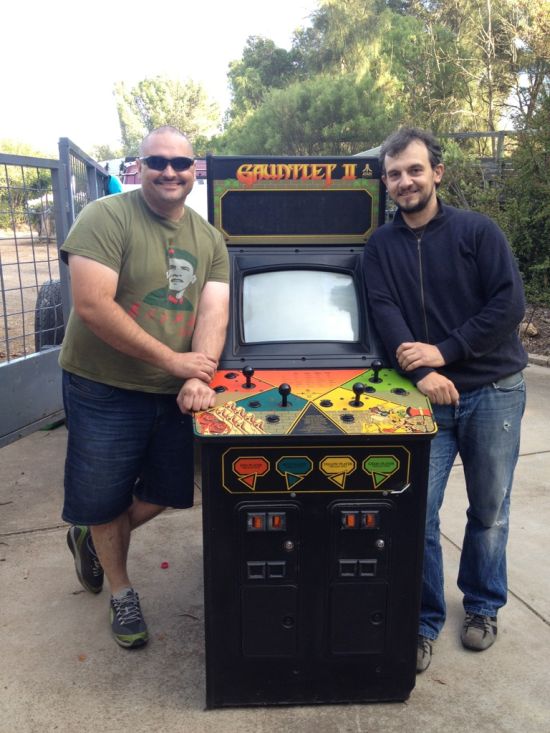 Weird and Retro on their infamous 'Retro Road Trip'. Completing Serby's life-long dream in owning Gauntlet II