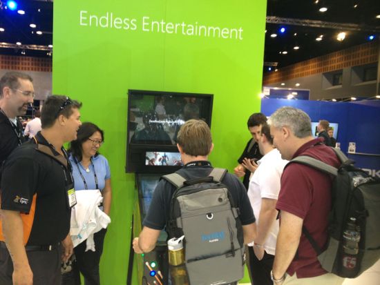 The punters are crowding