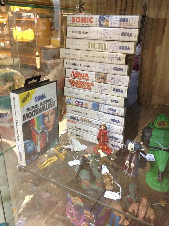 Nice stash of Master System games. Too bad about the price