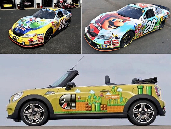 super mario cars