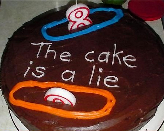 Portal Cake