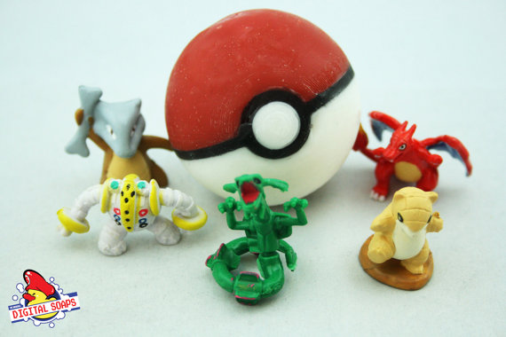 pokeball soap