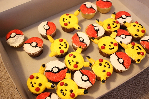 pokemon cupcakes