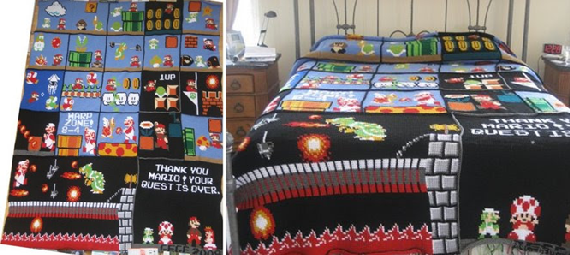 mario blanket