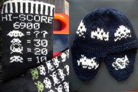 spaceinvaderssockshat
