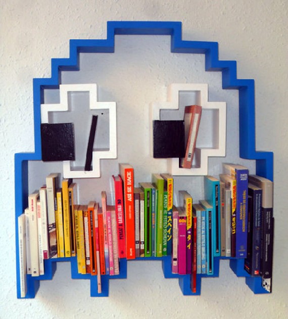 pac-man shelf