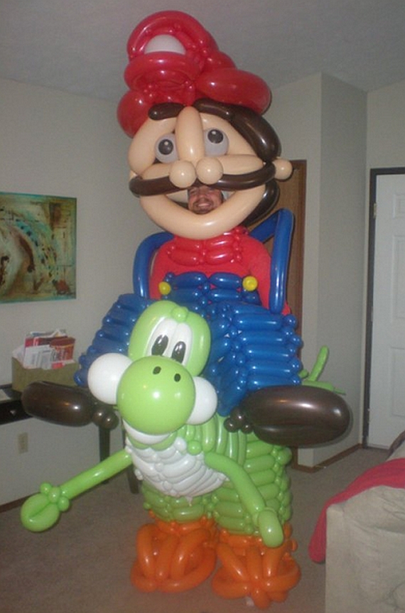 mario and yoshi