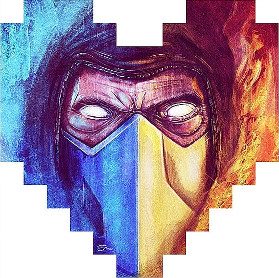 PIXEL HEART_SHAPE_TEMPLATE