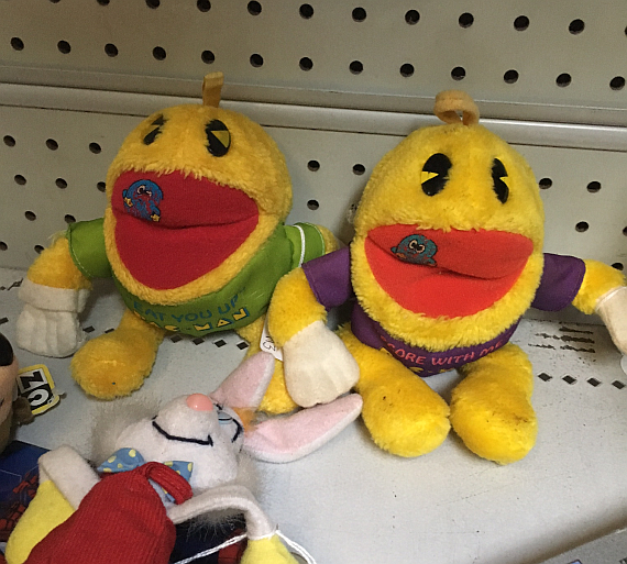 pac-man plushies