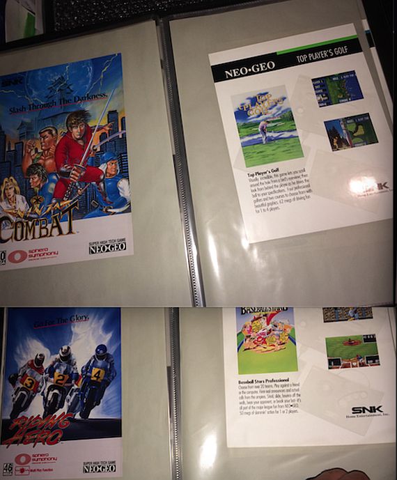 NeoGeo AES press kit 5