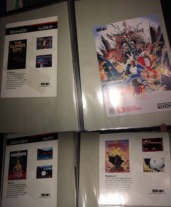NeoGeo AES press kit 6