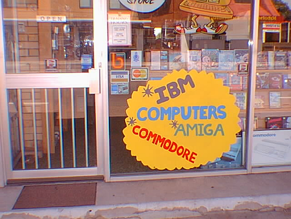 C64 Store shopfront