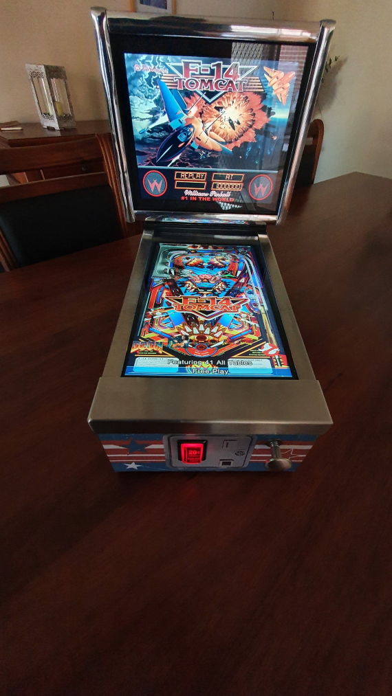 A Cool Mini Virtual Pinball Machine AUSRETROGAMER
