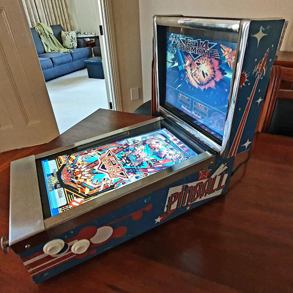 A Cool Mini Virtual Pinball Machine AUSRETROGAMER